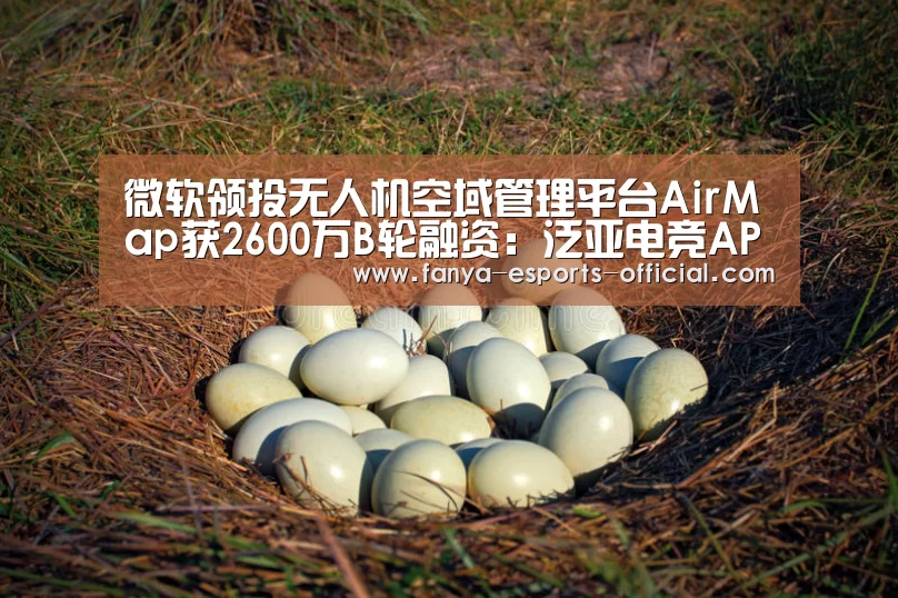 微软领投无人机空域管理平台AirMap获2600万B轮融资:泛亚电竞APP下载(图3) 泛亚电竞官网